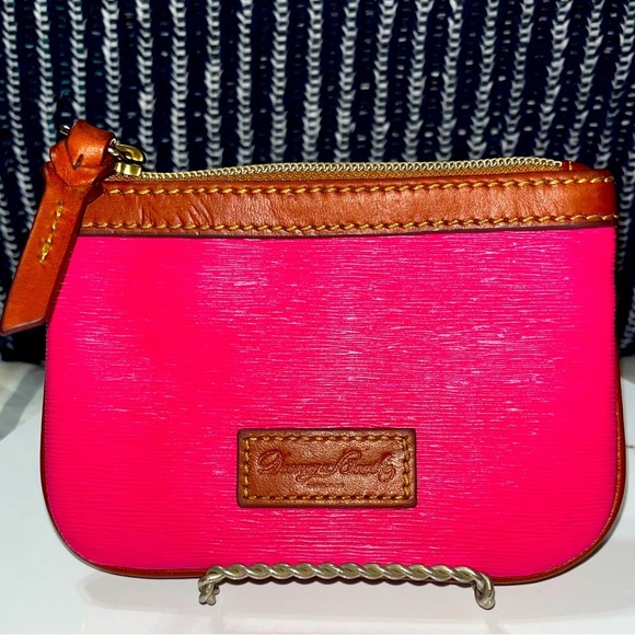 Dooney & Bourke Cork Leather Wristlet, Pink - Picture 7 of 13